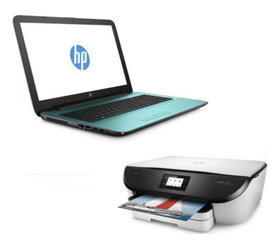 HP 15-ba077sa 15.6 Laptop - Teal & Inkjet Printer Bundle HP 15-ba077sa 15.6 Laptop - Teal & Inkjet Printer Bundle